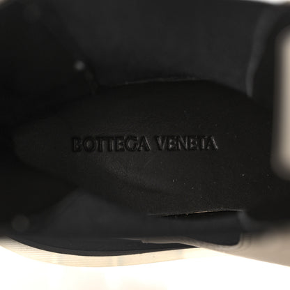 Bottega Veneta Calfskin The Tire Chelsea Boots 37 Wax Black Transparent 7 of 14