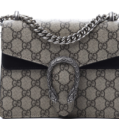 Gucci GG Supreme Monogram Mini Dionysus Shoulder Bag Black 11 of 11