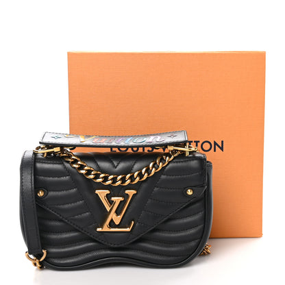 Louis Vuitton Calfskin New Wave Chain PM Black 11 of 11