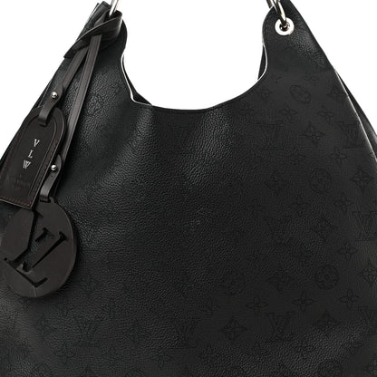 Louis Vuitton Mahina Carmel Hobo Black 7 of 10