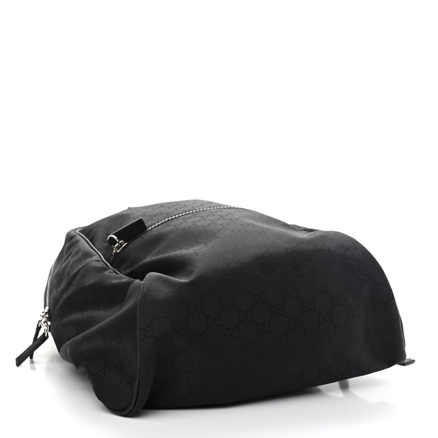 Gucci Nylon Monogram Slim Backpack Black 4 of 9