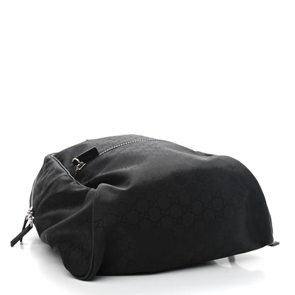 Gucci Nylon Monogram Slim Backpack Black 4 of 9