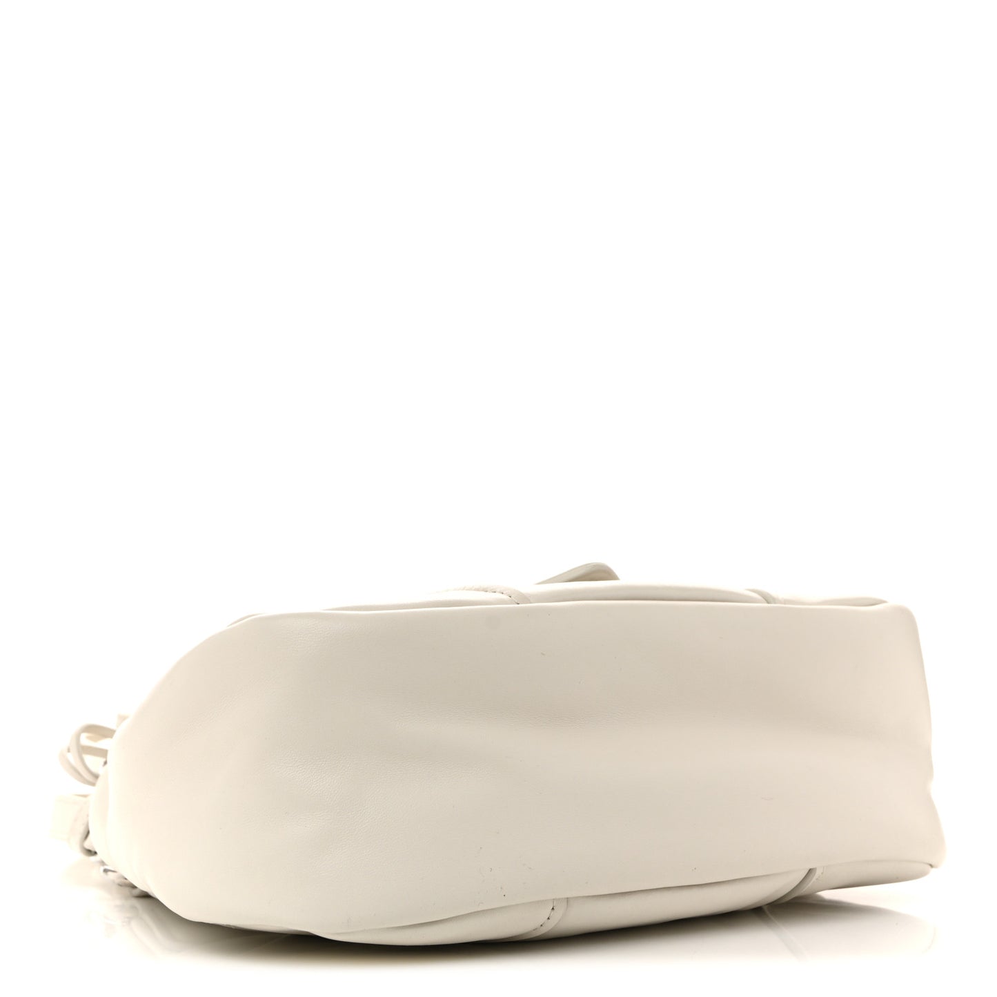Nappa Soft Padded Re-Edition 2002 Moon Bag White