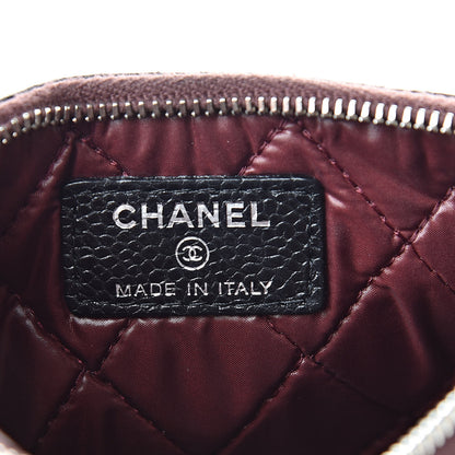 Chanel Caviar Quilted Small Cosmetic Case Black 6 of 8