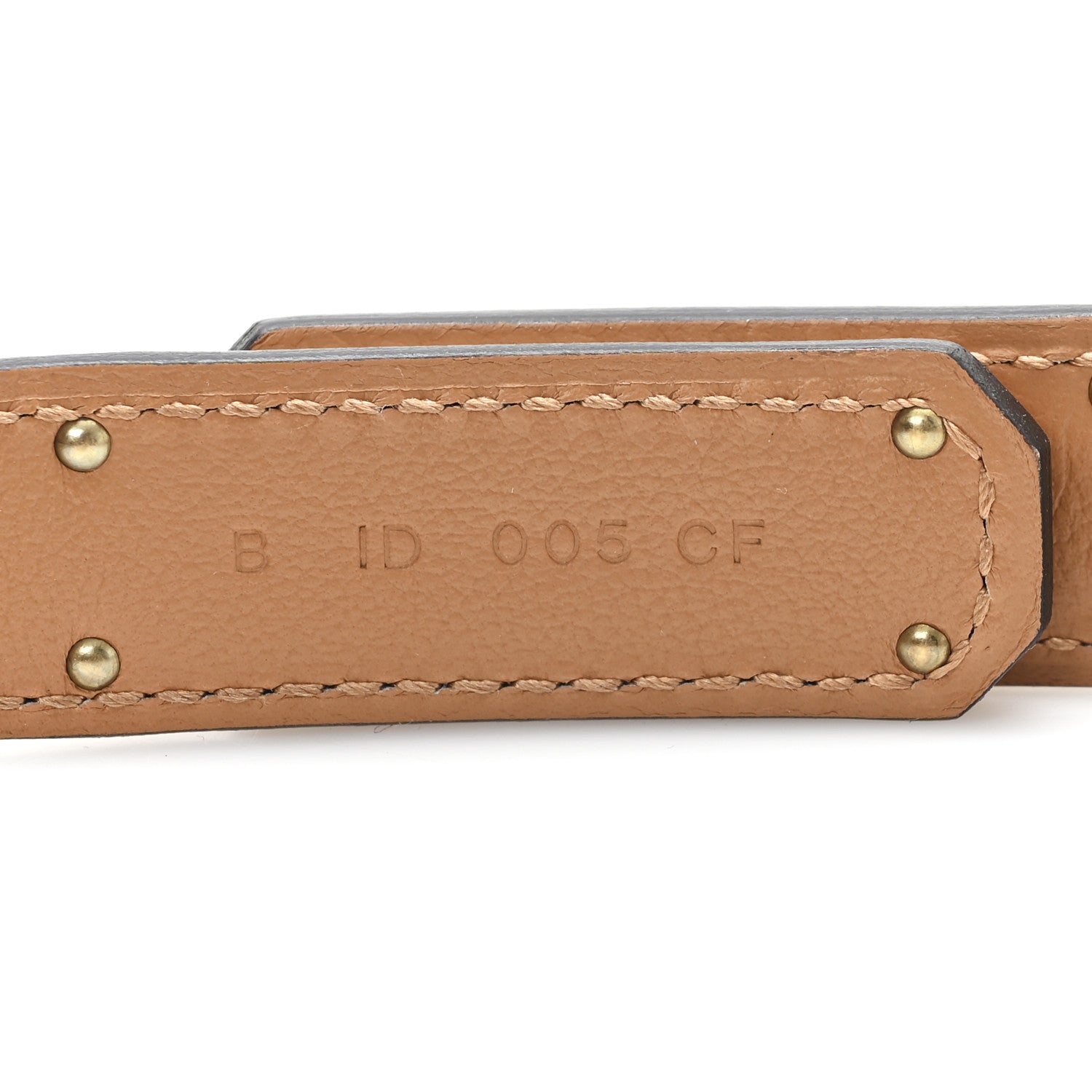 Hermes Epsom Kelly Belt White 3 of 4