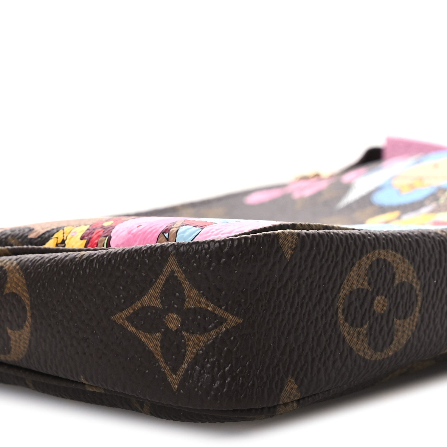 Louis Vuitton Monogram 2021 Christmas Animation Japanese Garden Mini Pochette Accessories Wisteria Pink 9 of 11
