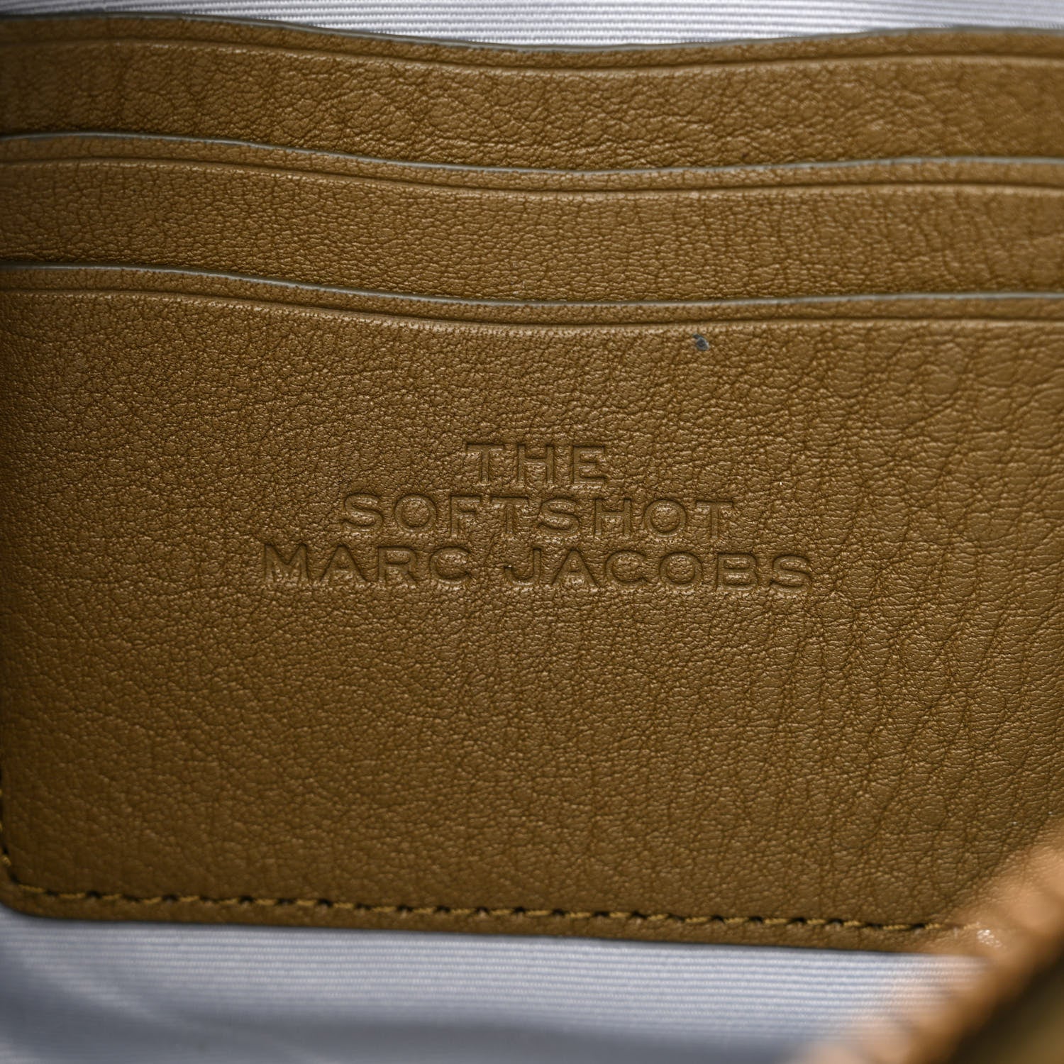 Marc Jacobs Supple Natural Grain Calfskin The Softshot 27 Bag Desert Mountain 7 of 14