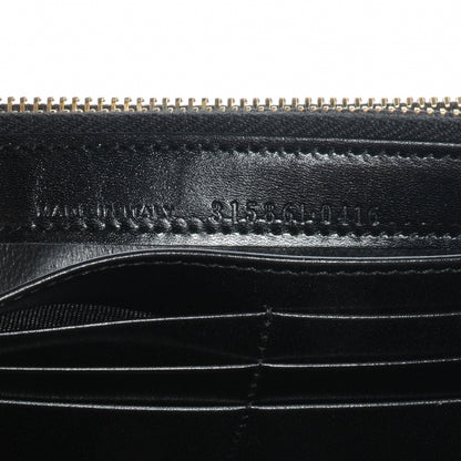 Saint Laurent Leather Classic Large Flap Wallet Black 8 of 8