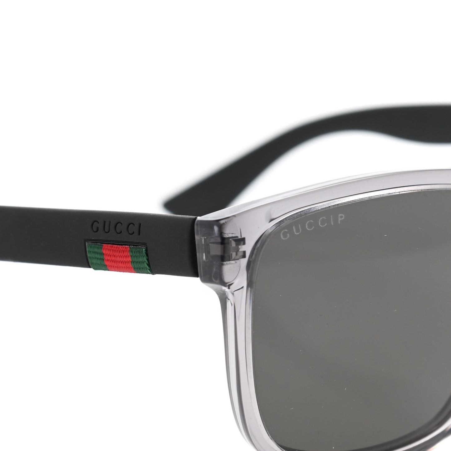 Web Square Frame GG0010S Sunglasses Black