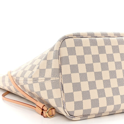 Louis Vuitton LOUIS VUITTON Damier Azur Neo Neverfull MM Rose Ballerine 8 of 10