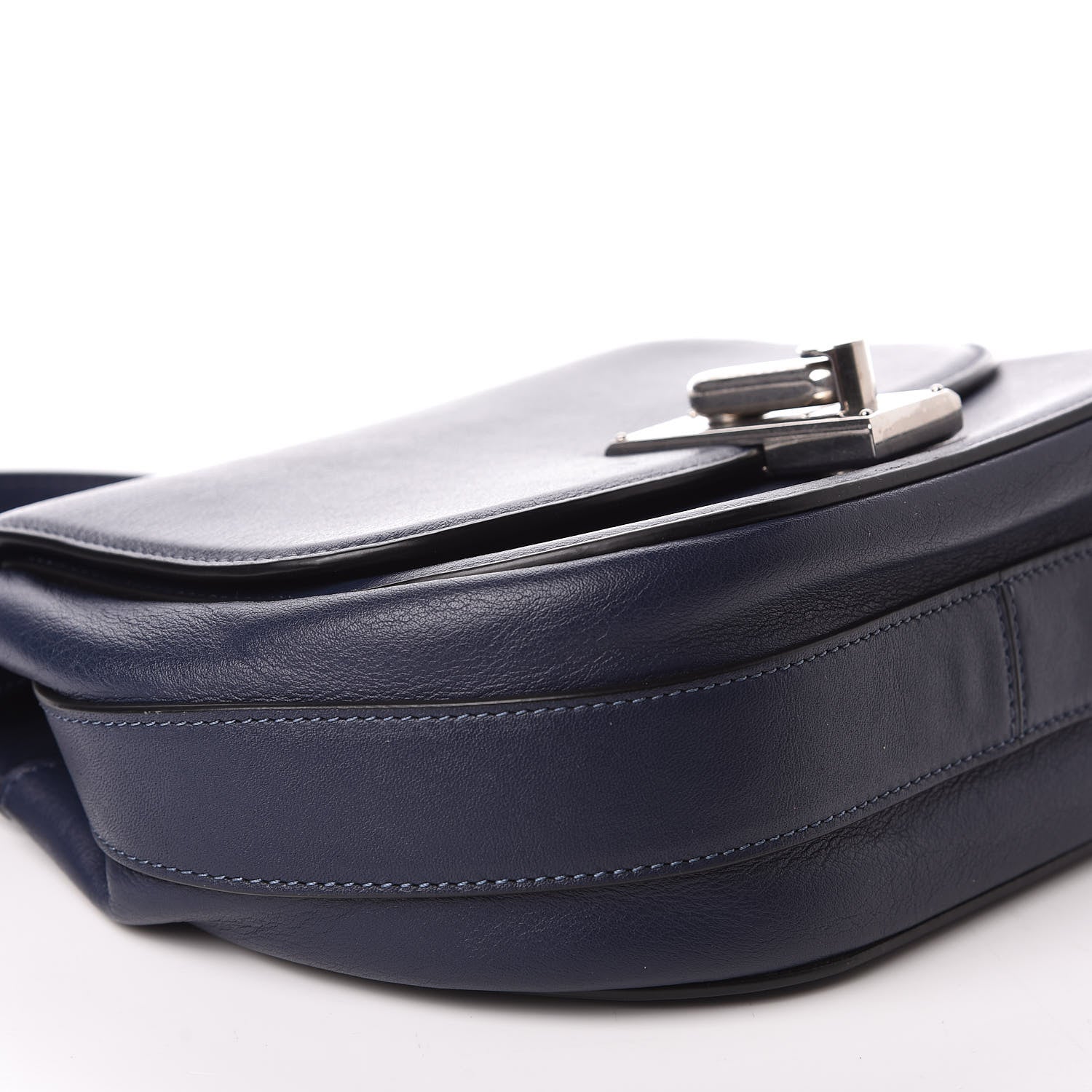 Marc Jacobs Calfskin West End The Jane Saddle Bag Navy 6 of 13