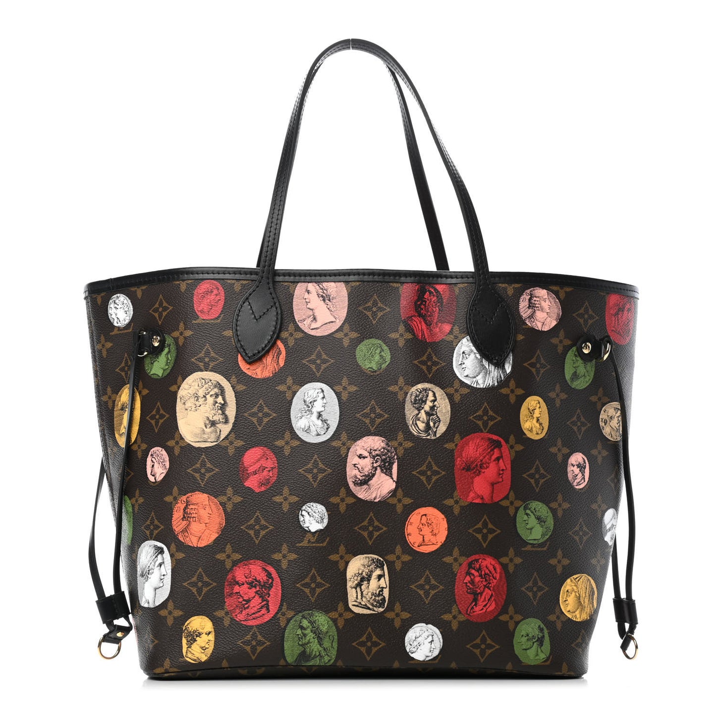 X FORNASETTI Monogram Cameo Neverfull MM