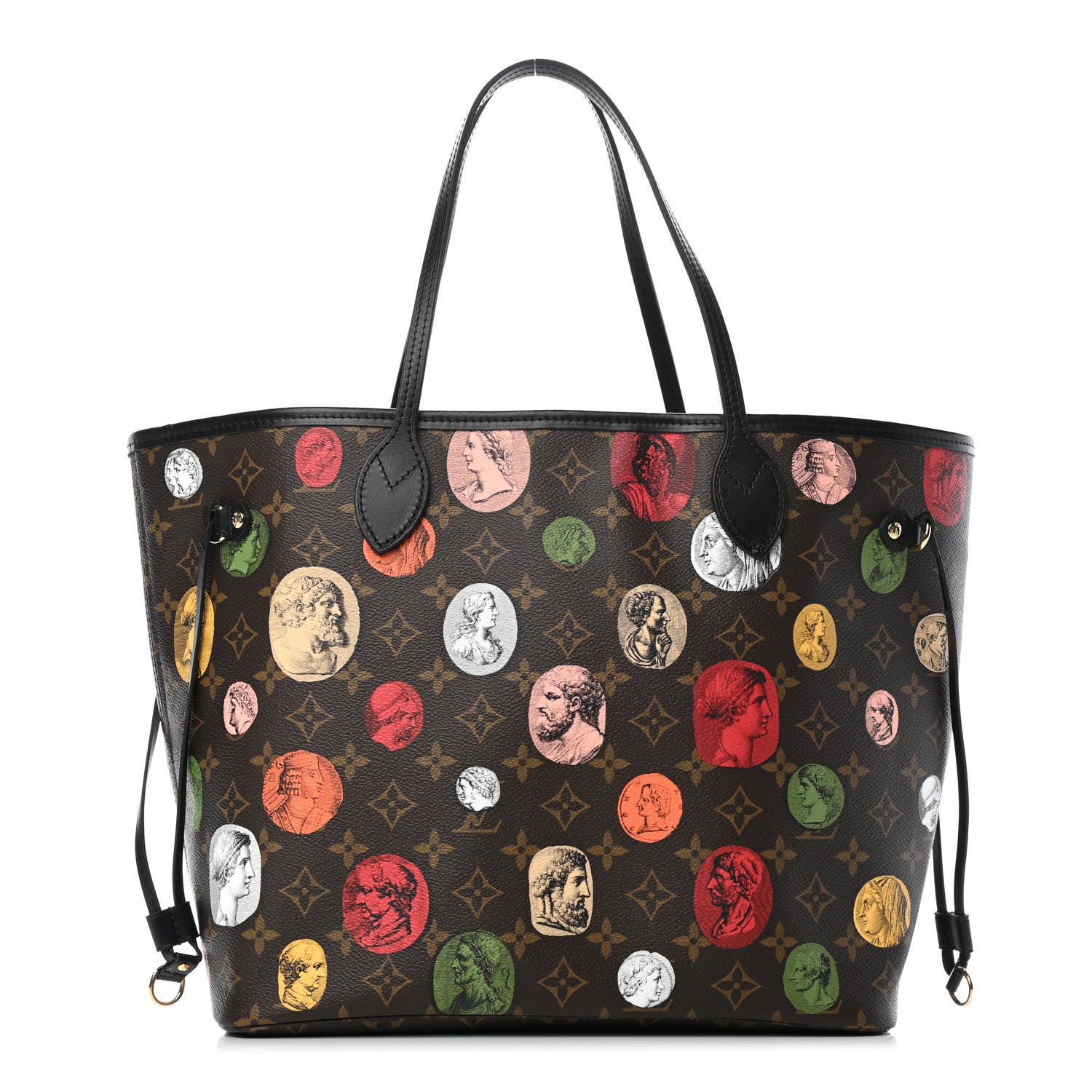 Louis Vuitton X FORNASETTI Monogram Cameo Neverfull MM 1 of 4