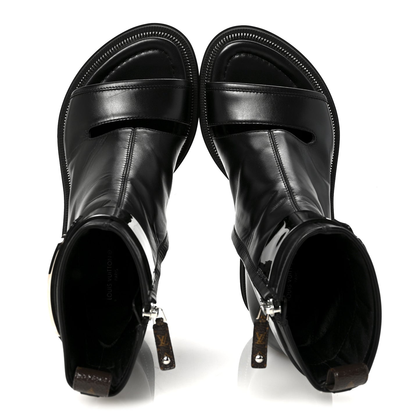 Calfskin Moonlight Boots 36.5 Black