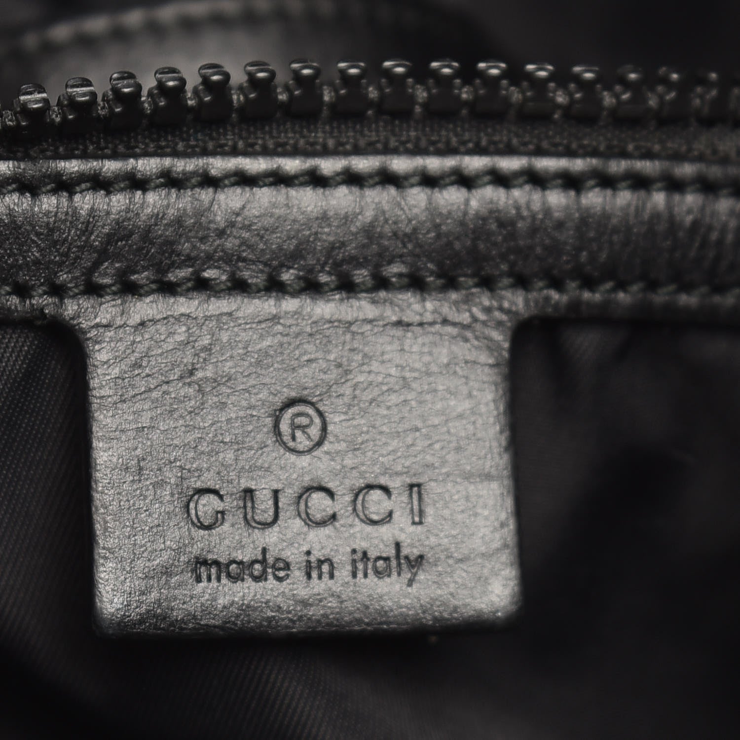 Gucci Techno Canvas Web Drawstring Backpack Black 9 of 14