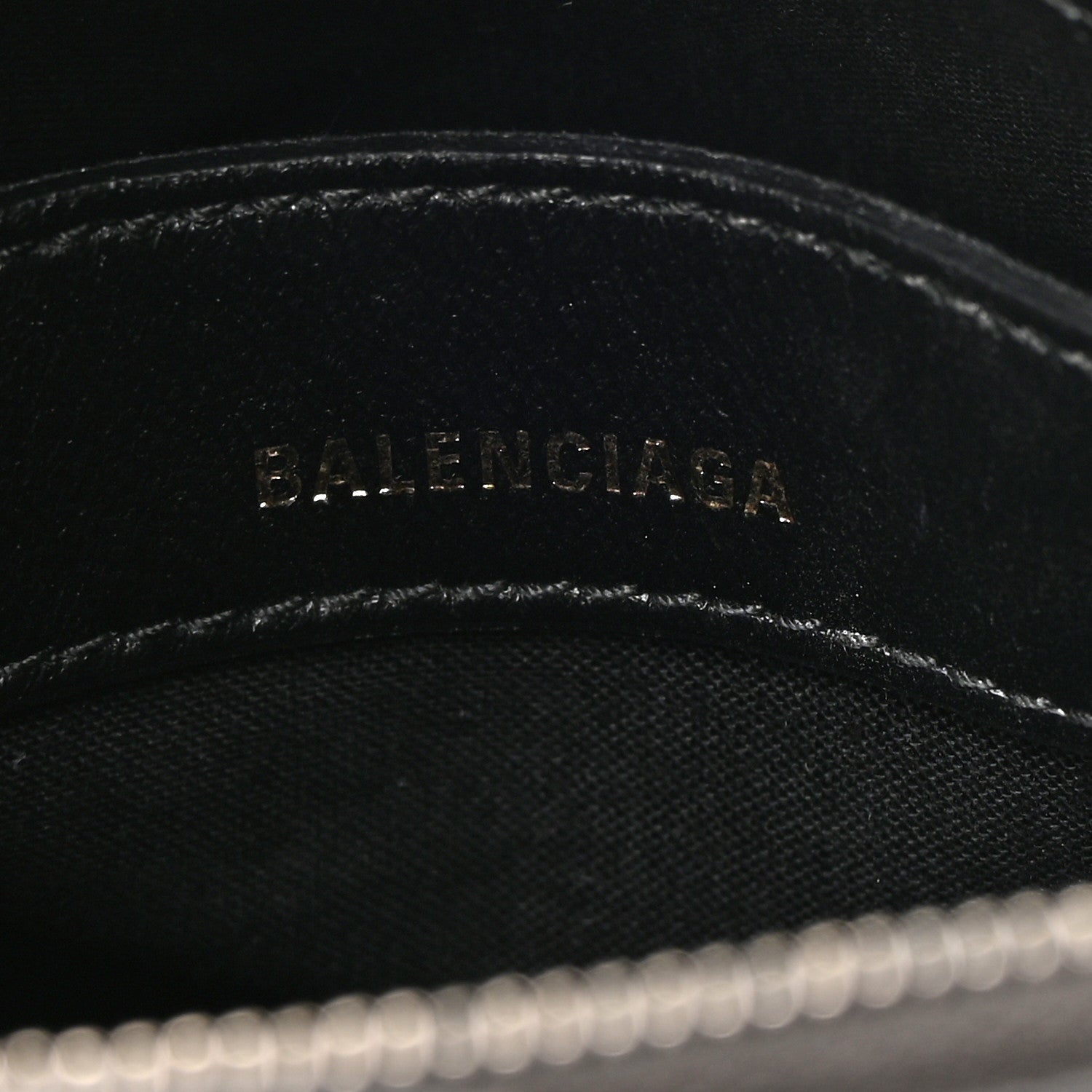 Balenciaga Shiny Calfskin Logo Crocodile Embossed XXS Ville Top Handle Bag Gray 6 of 15