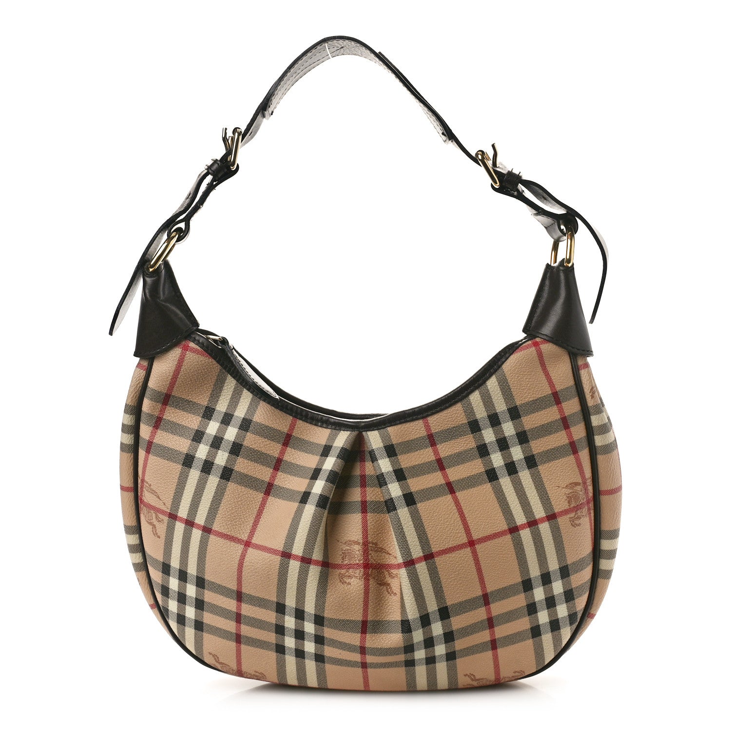 Burberry Haymarket Check Small Rydal Hobo 1 of 11