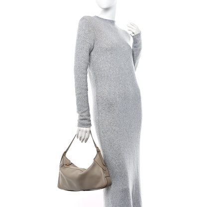 Celine Supple Calfskin Medium Romy Shoulder Bag Safari 2 of 9