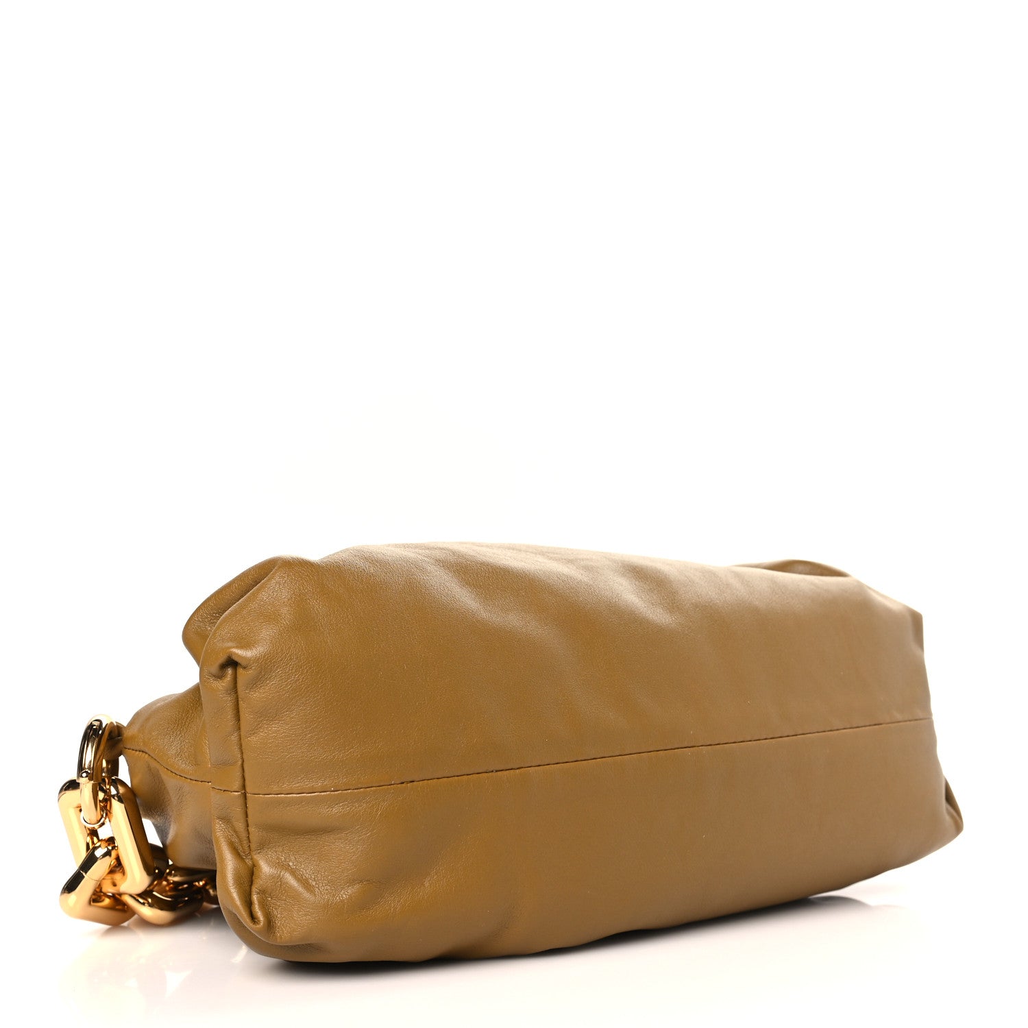 Bottega Veneta Calfskin The Pouch Chain Cammello 4 of 9