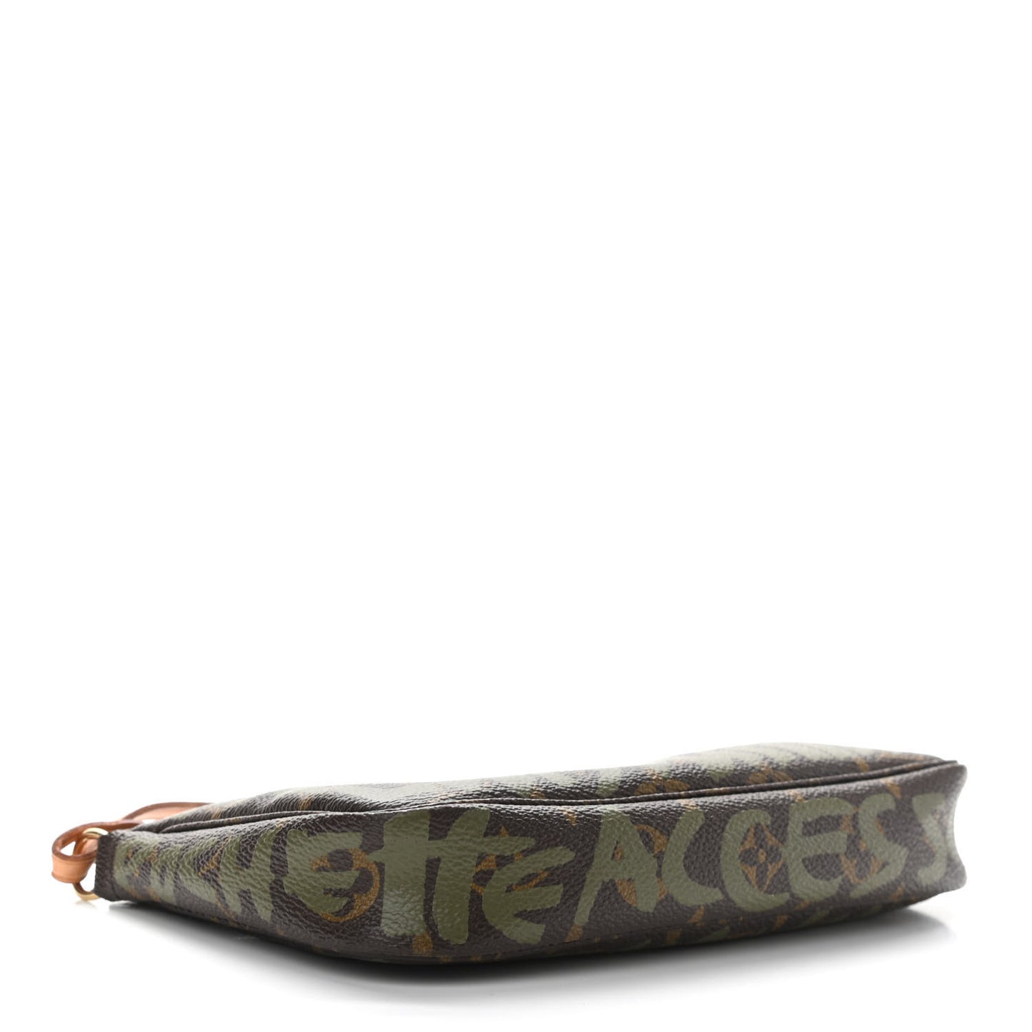 Monogram Graffiti Pochette Accessories Kaki