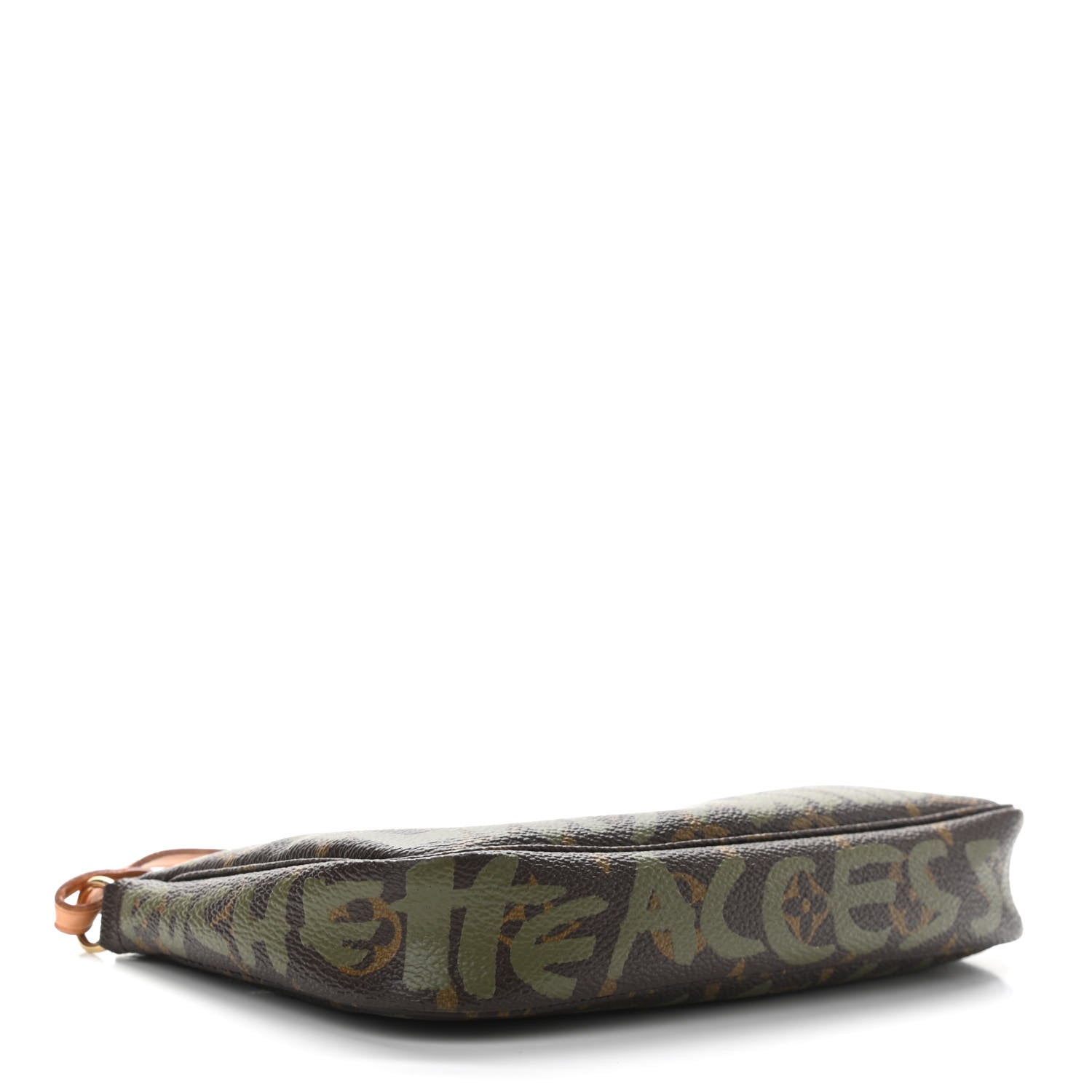 Louis Vuitton Monogram Graffiti Pochette Accessories Kaki 7 of 17