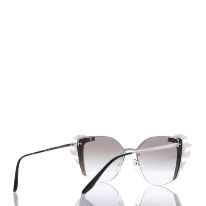 Prada Flame Sunglasses SPR 59V Black 4 of 7