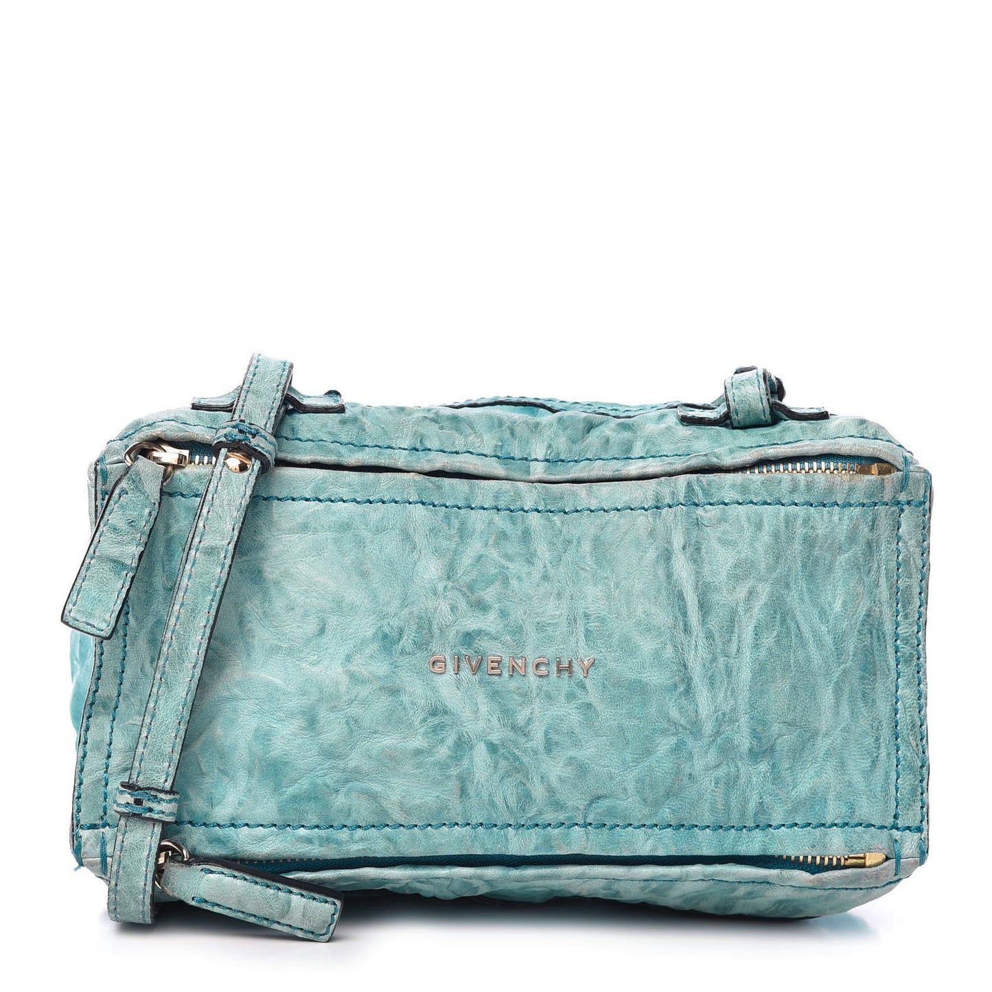 Tumbled Sheepskin Mini Pandora Sky Blue
