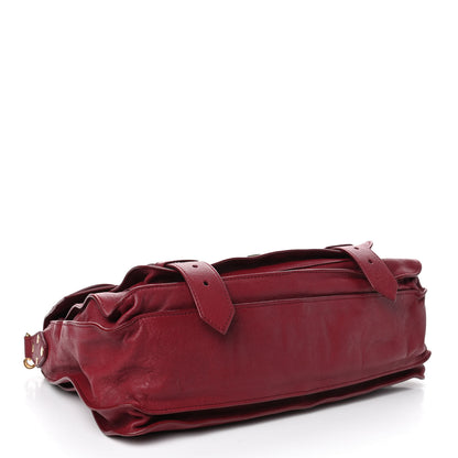 Proenza Schouler Lambskin Medium PS1 Satchel True Red 3 of 4