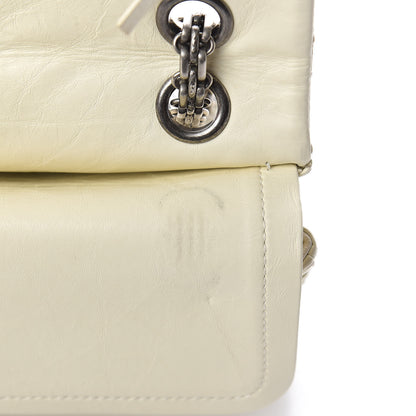 Chanel Aged Calfskin Quilted 2.55 Reissue 225 Flap White 8 of 12