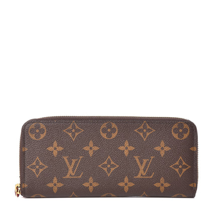 Louis Vuitton Monogram Clemence Wallet Fuchsia 1 of 7