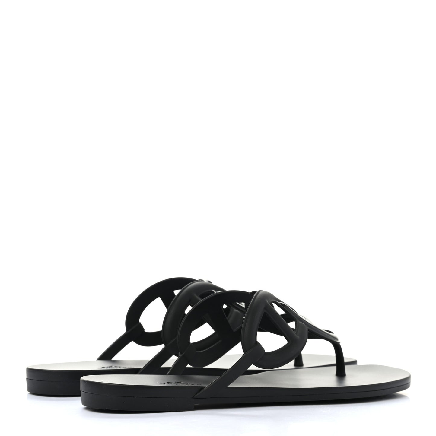 Rubber Womens Egerie Sandals 40 Black
