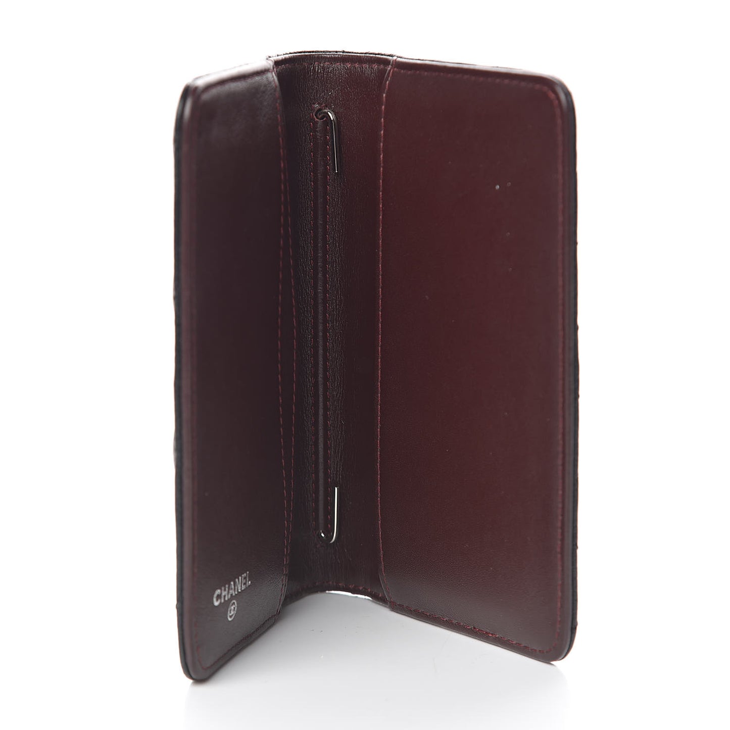 Caviar Quilted Agenda Cover Black
