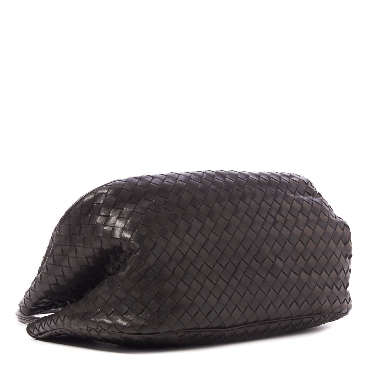 Nappa Intrecciato Woven Tote Ebano