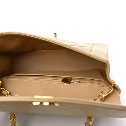 Chanel Lambskin Quilted Small Single Flap Beige 5 of 14