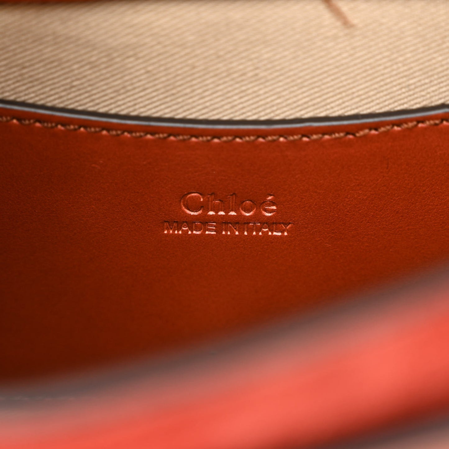 Calfskin Small Tess Bag Sepia Brown
