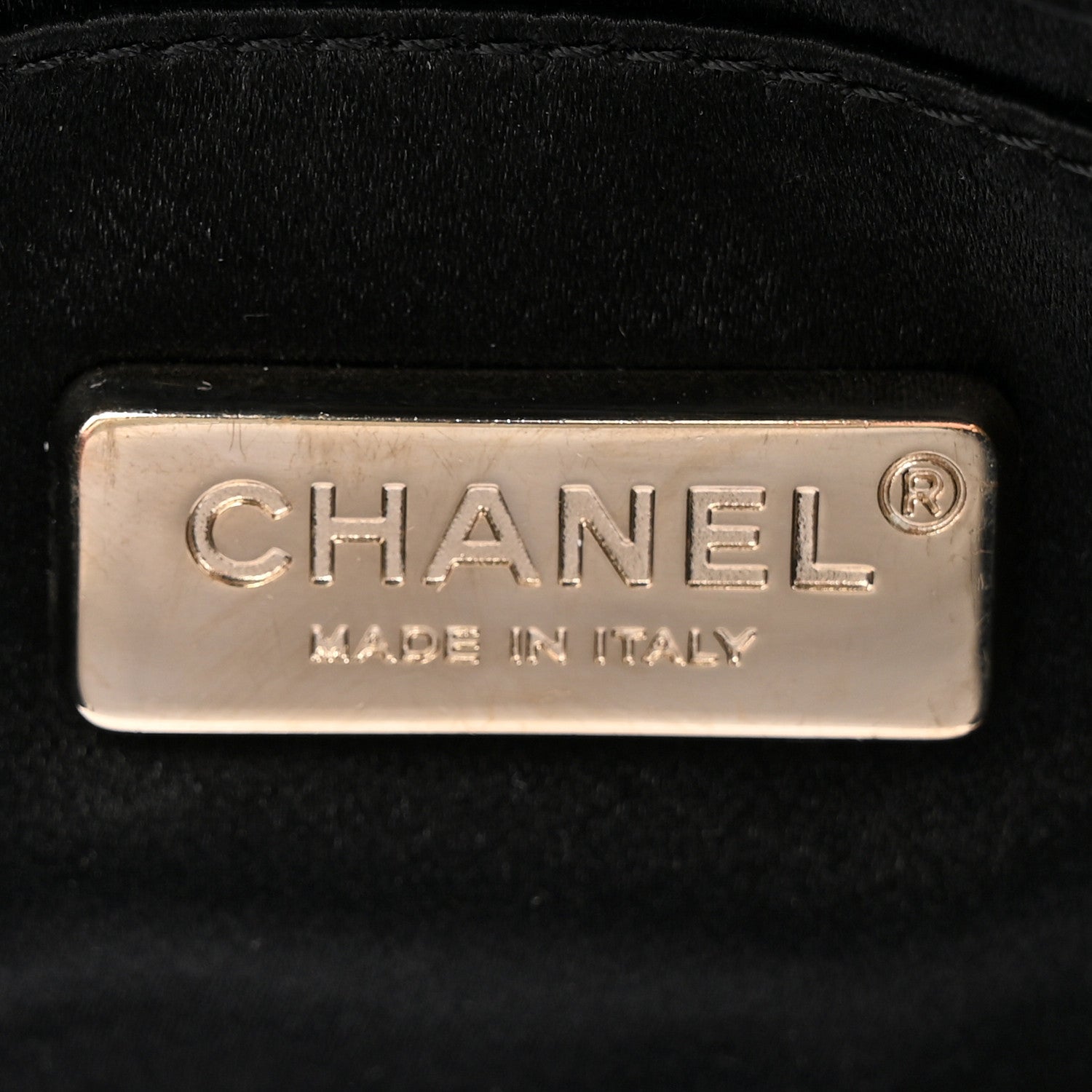 Chanel Satin Quilted Mini Rectangular Flap Black 6 of 10