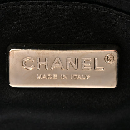 Chanel Satin Quilted Mini Rectangular Flap Black 6 of 10
