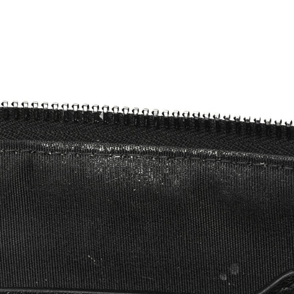 Christian Dior Oblique A4 Flat Pouch Clutch Blue 8 of 8