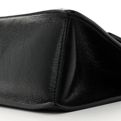 Fendi Agnello Old Shine Small Kan U Shoulder Bag Black 9 of 12