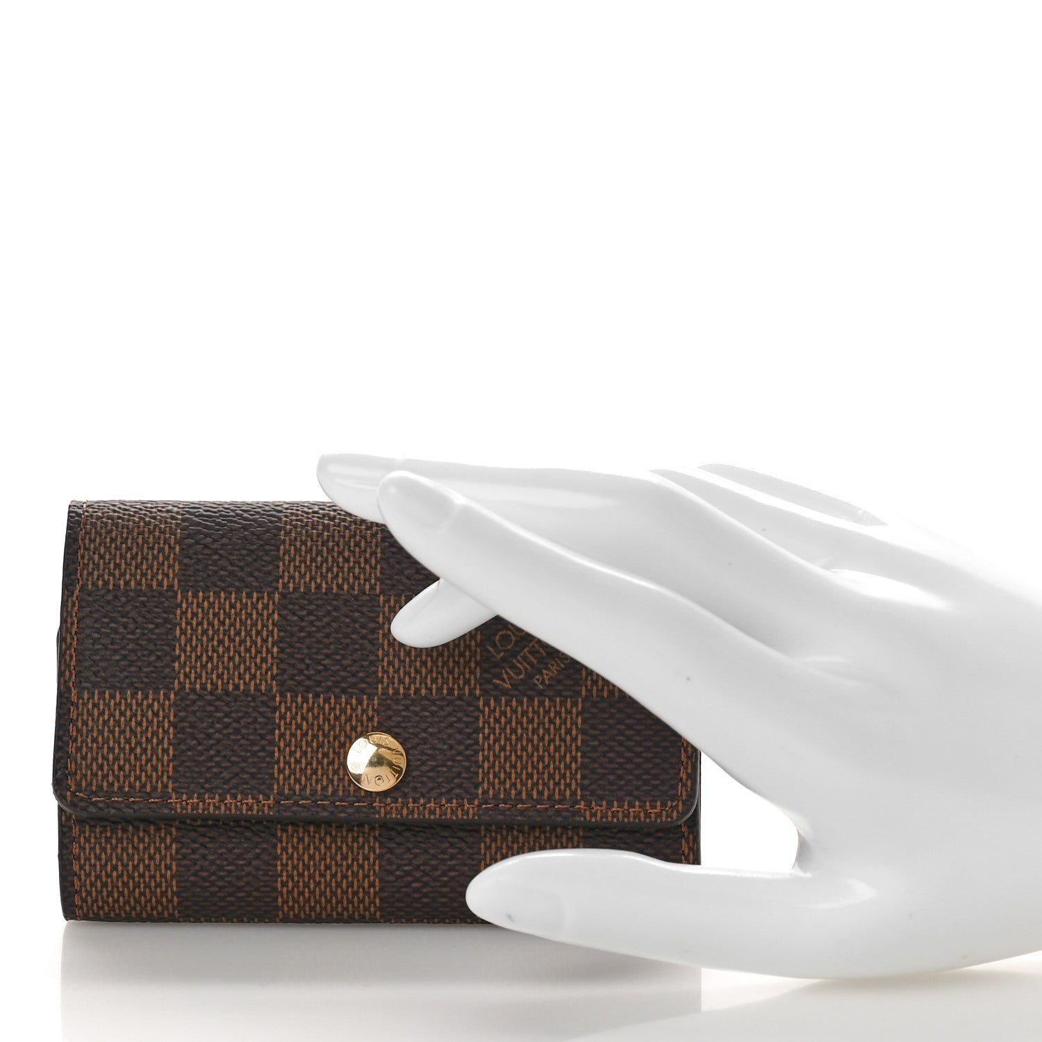 Louis Vuitton Damier Ebene Multicles 6 Key Holder 2 of 8