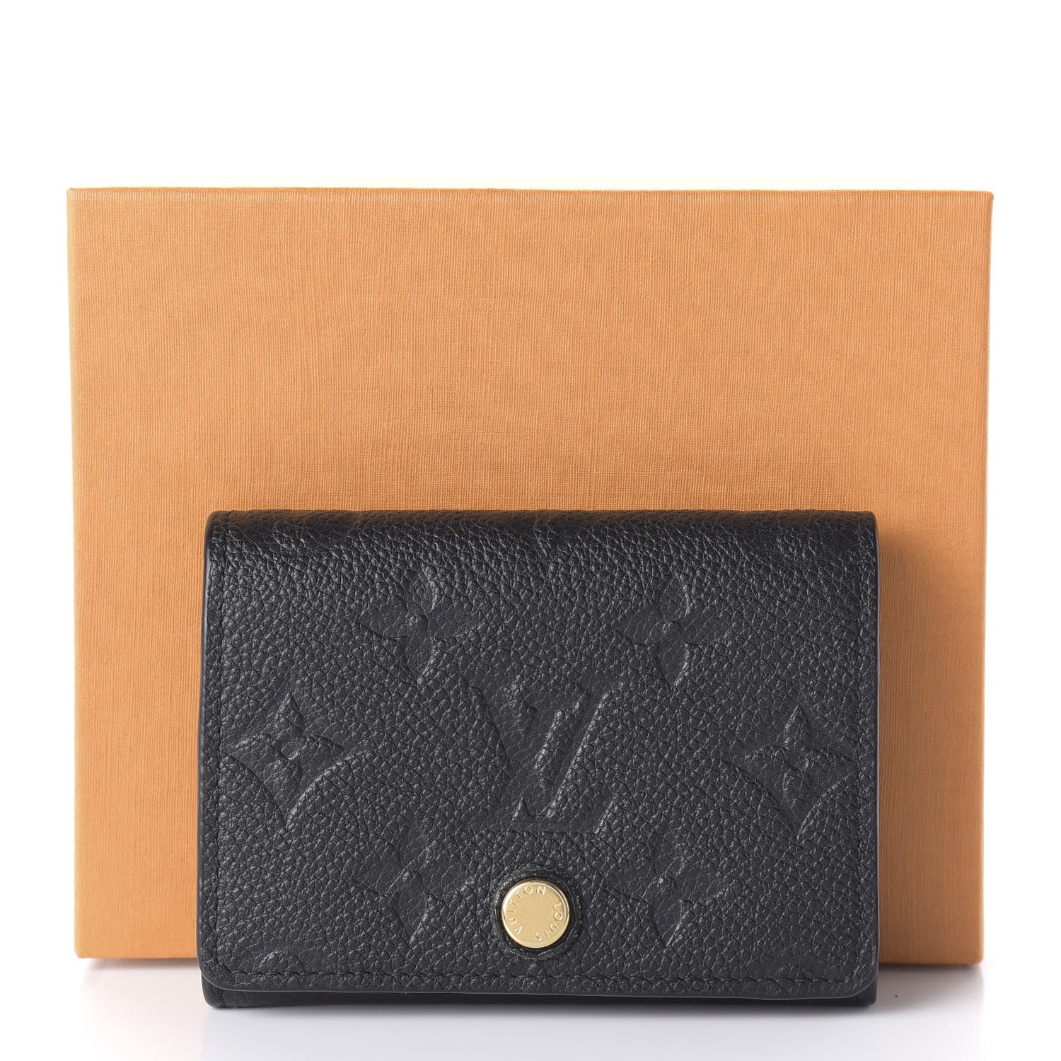 Louis Vuitton Empreinte Business Card Holder Black 10 of 10