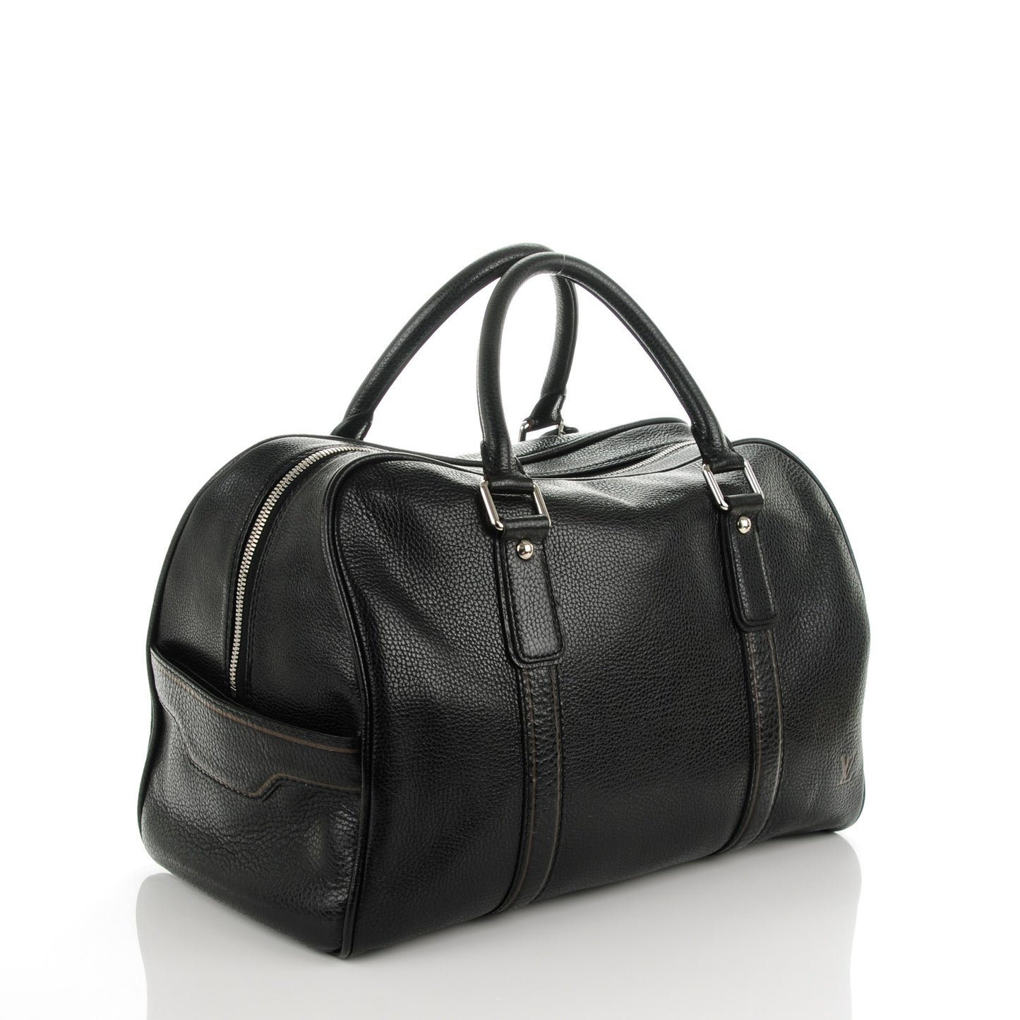 Tobago Calfskin Carryall Black