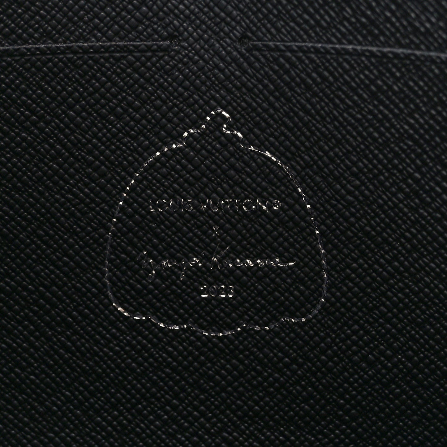 LV X YK Monogram Eclipse Dots Pochette Voyage MM Black