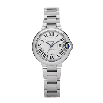 Cartier Stainless Steel 33mm Ballon Bleu De Cartier Automatic Watch 1 of 5