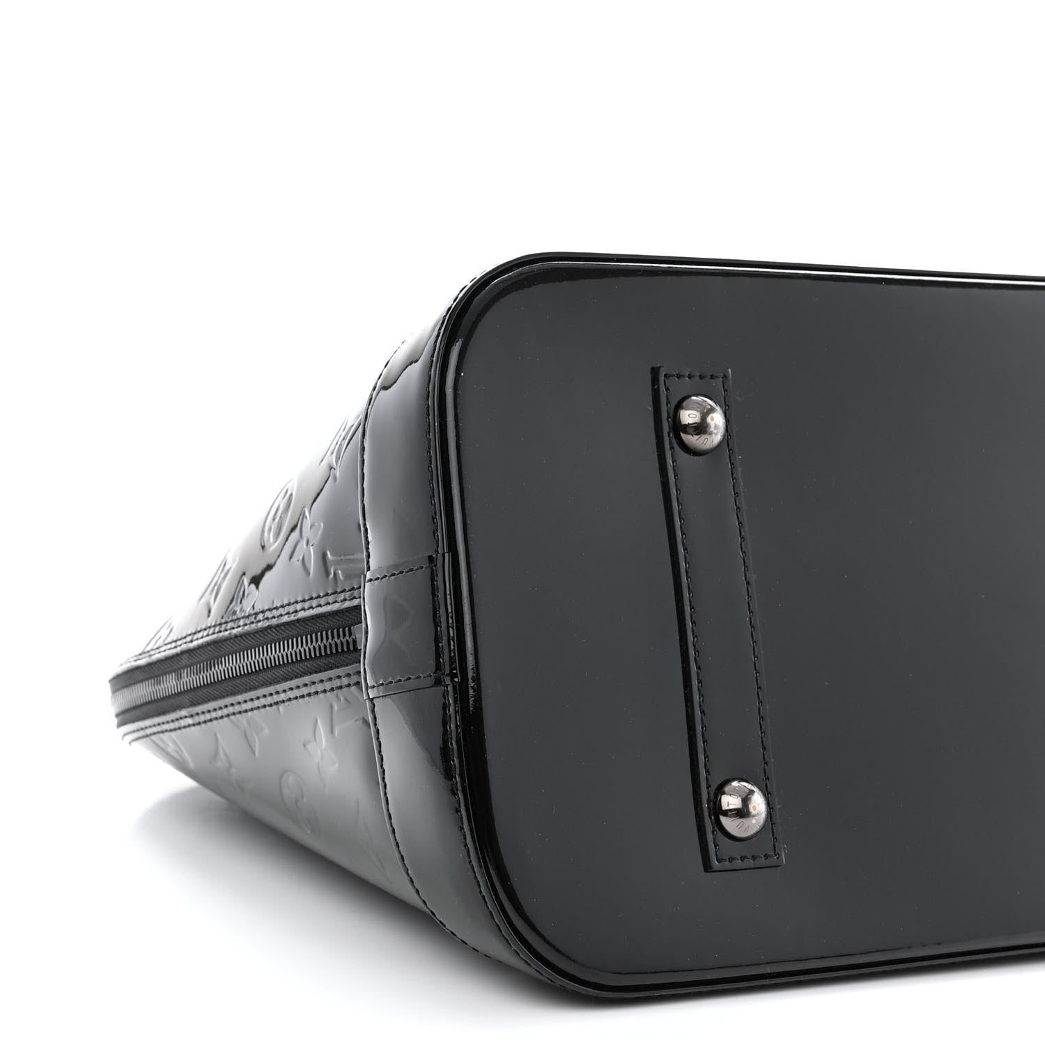 Louis Vuitton Vernis Alma GM Noir Magnetique 9 of 11