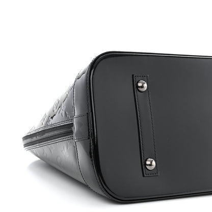 Louis Vuitton Vernis Alma GM Noir Magnetique 9 of 11