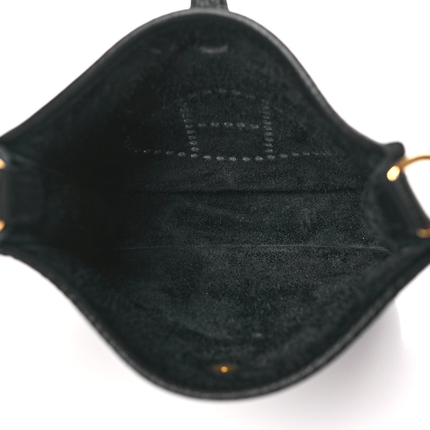 Hermes Taurillon Clemence Evelyne TPM Black 5 of 11