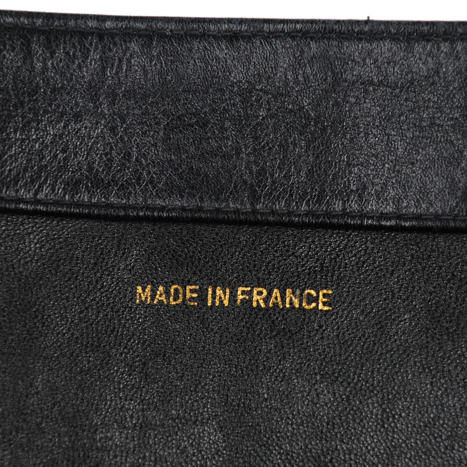 Chanel Lambskin Jumbo Shoulder Bag Black 7 of 9