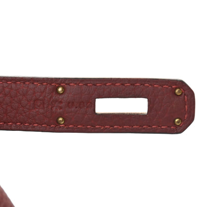 Hermes Togo Birkin 35 Rouge H 7 of 18