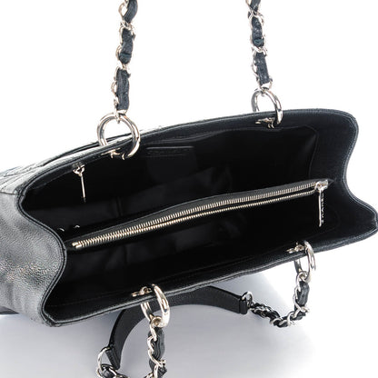 Chanel Caviar Quilted Grand Shopping Tote GST Black 5 of 7